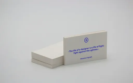 Textured linen cards